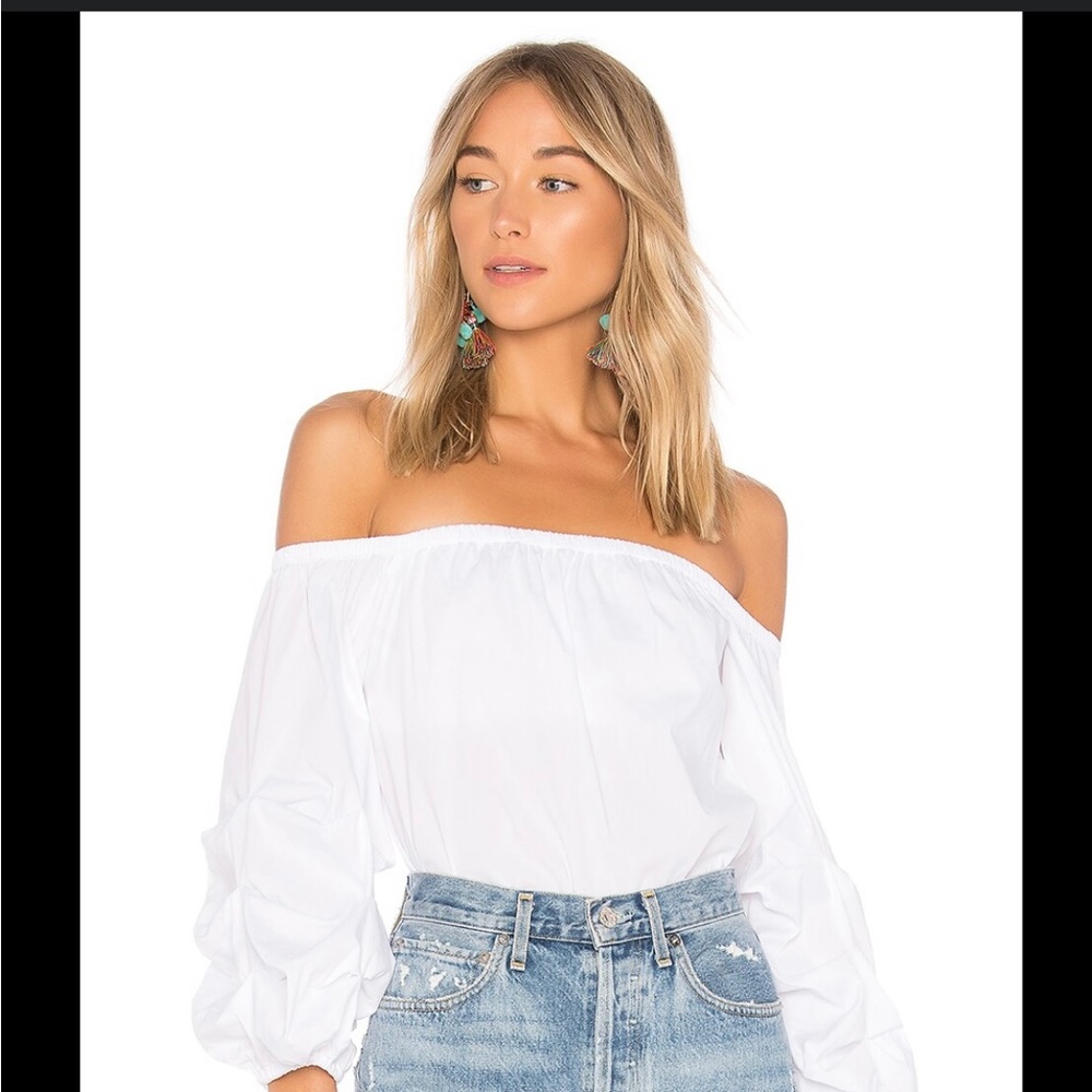 Ellis Top in White LIKELY